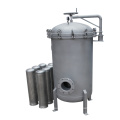 Cubierta de filtro de bolsa de acero inoxidable 0.5um Liquid Filtration Water Purifcation